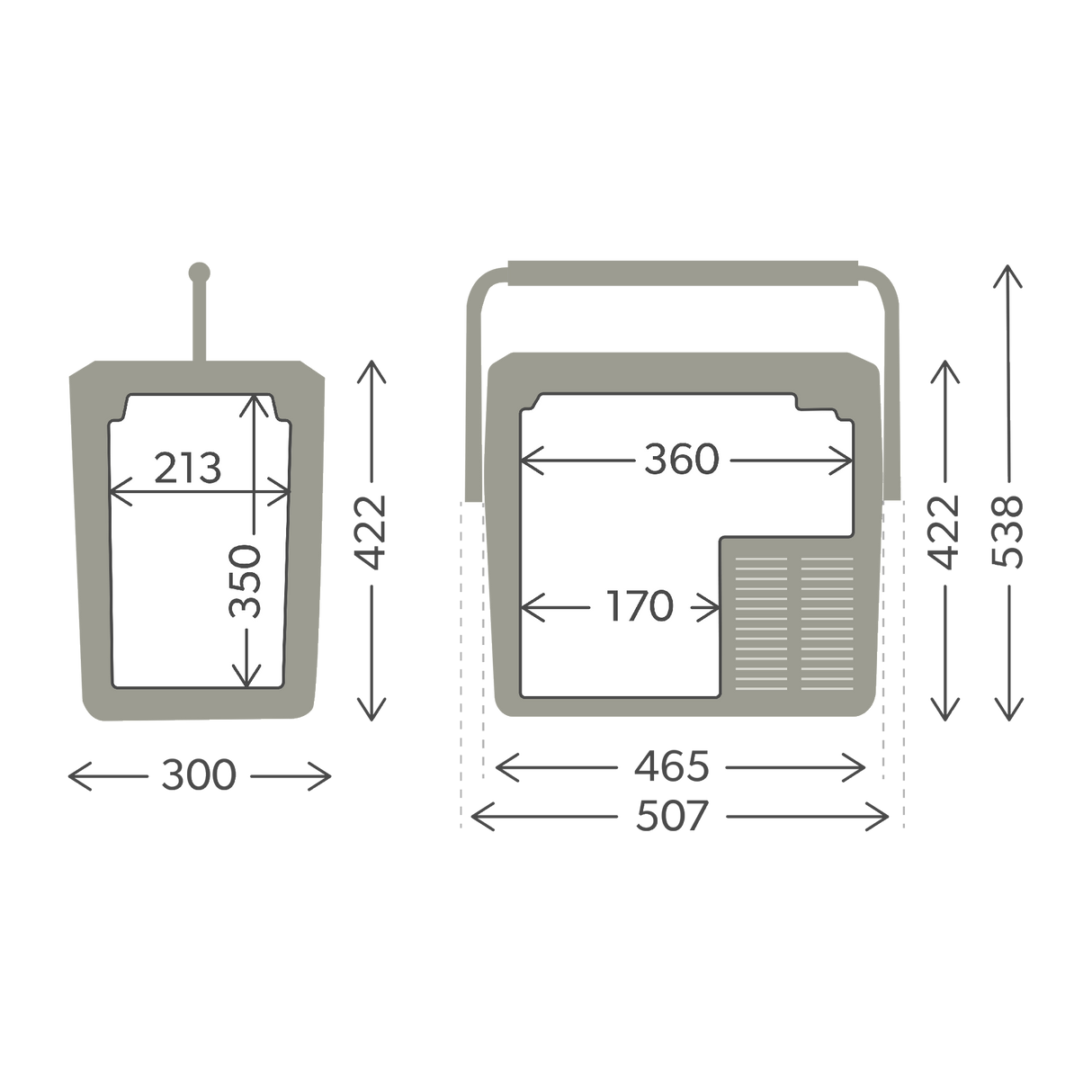 Dometic - CFF18 Portable Fridge/Freezer