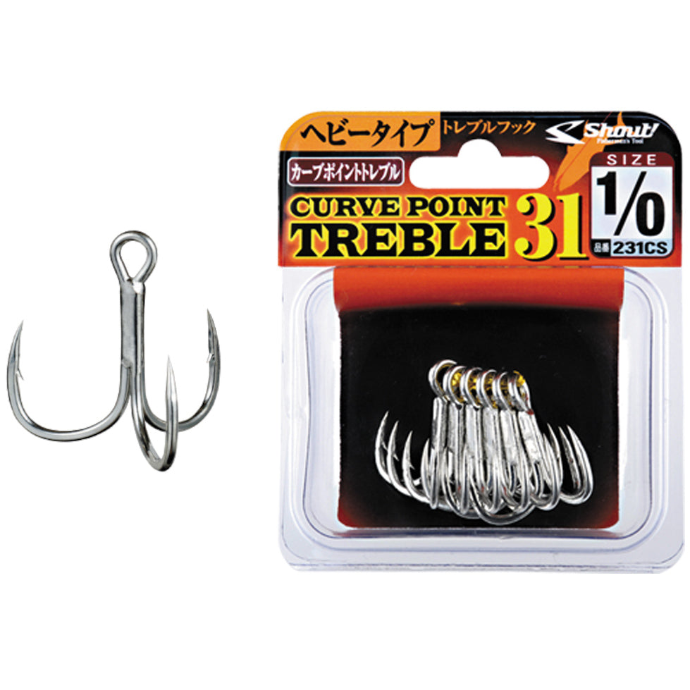 Shout - Curve Point Trebles 231CS