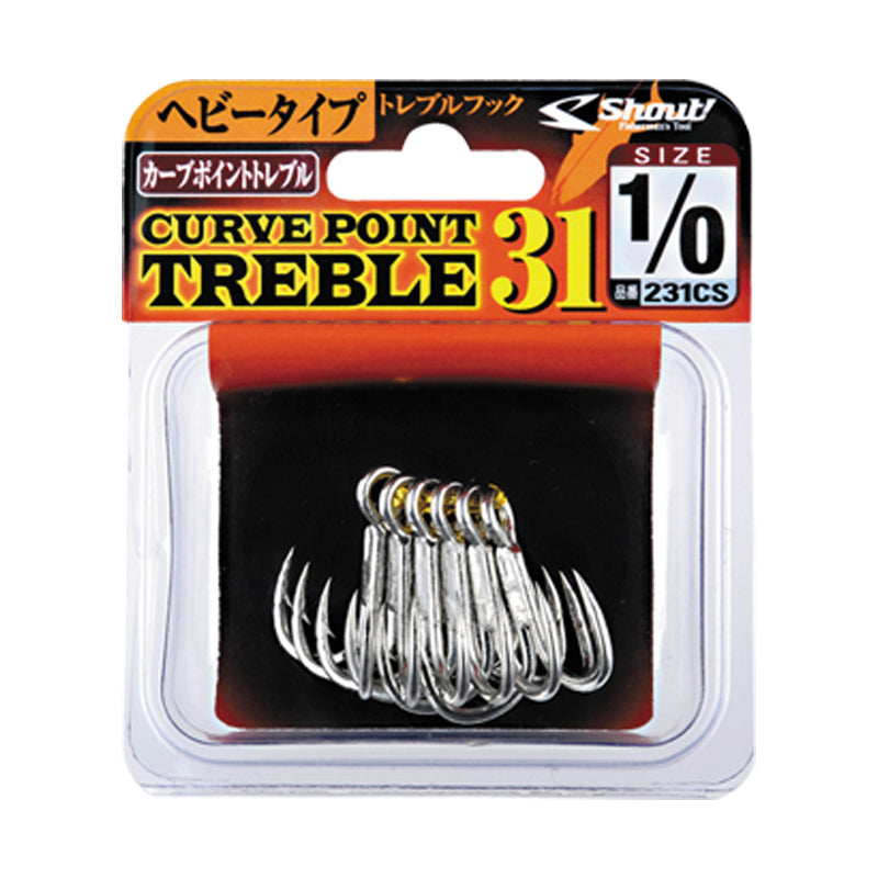 Shout - Curve Point Trebles 231CS