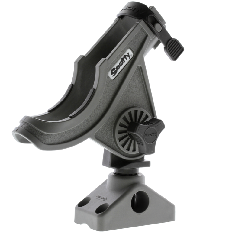 Scotty - 280 Baitcaster Rod Holder (with 241 Side Deck Mount)