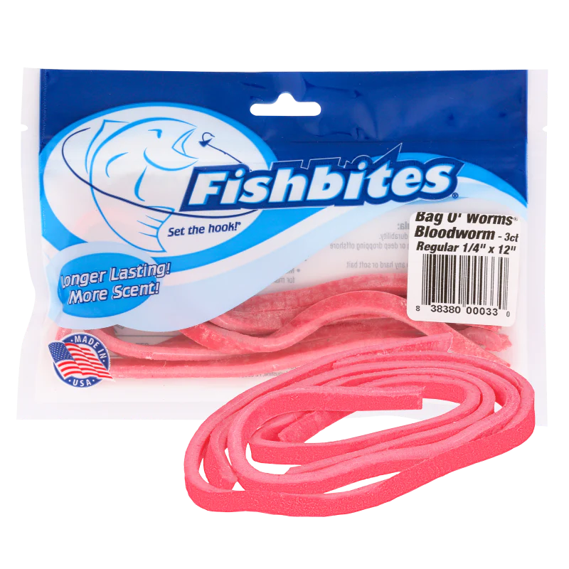 Fishbites - Bag o' Worms Long Lasting