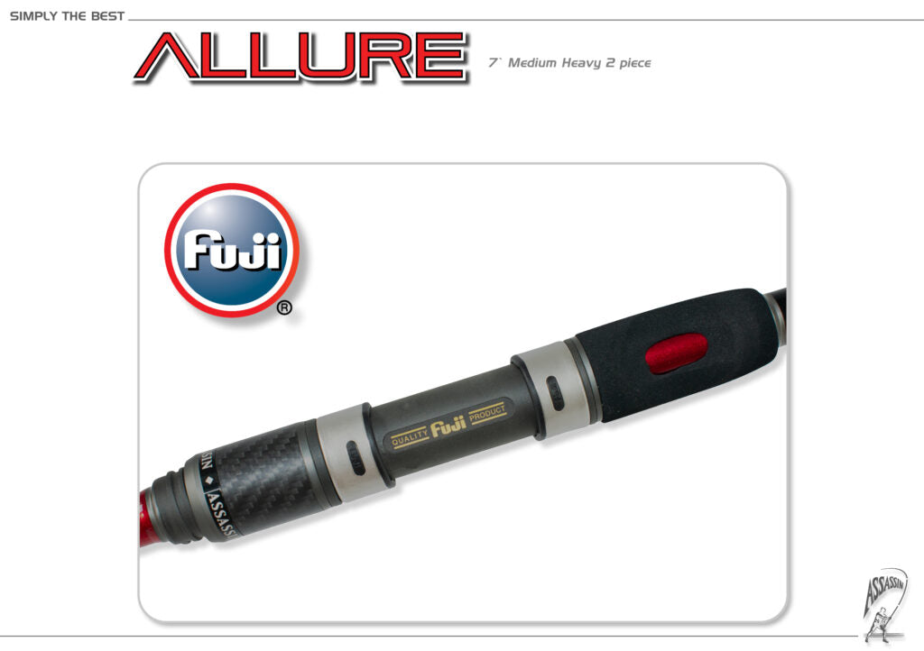 Assassin - Allure Spin 7MH 2pc Spinning Rod