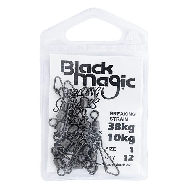 Black Magic - Rolling Snap Swivel