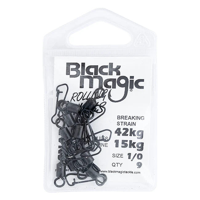 Black Magic - Rolling Snap Swivel