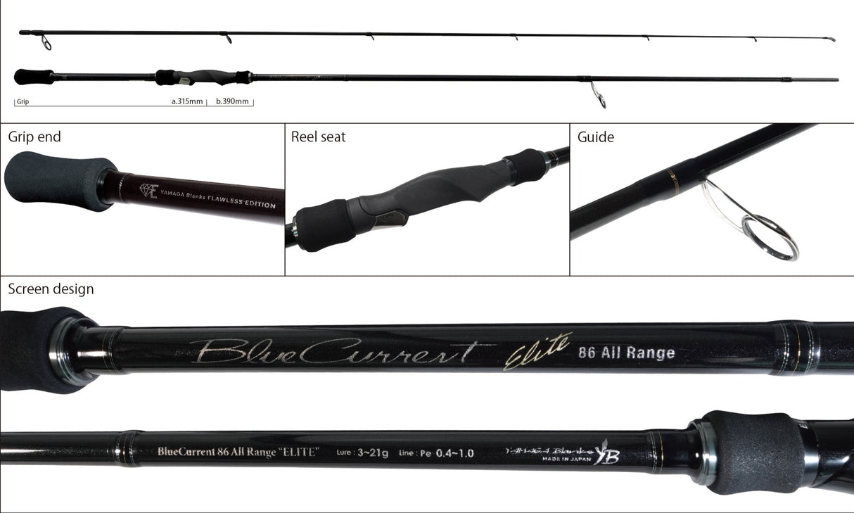 Yamaga Blanks - Blue Current 86All-Range TZ/Nano Elite
