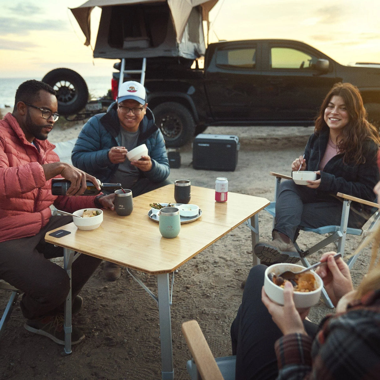 Dometic - GO Bamboo Compact Camp Table
