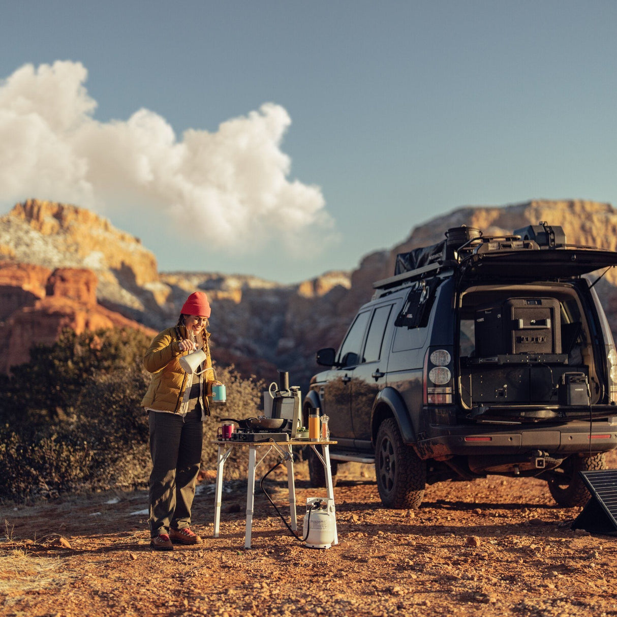 Dometic - GO Bamboo Compact Camp Table