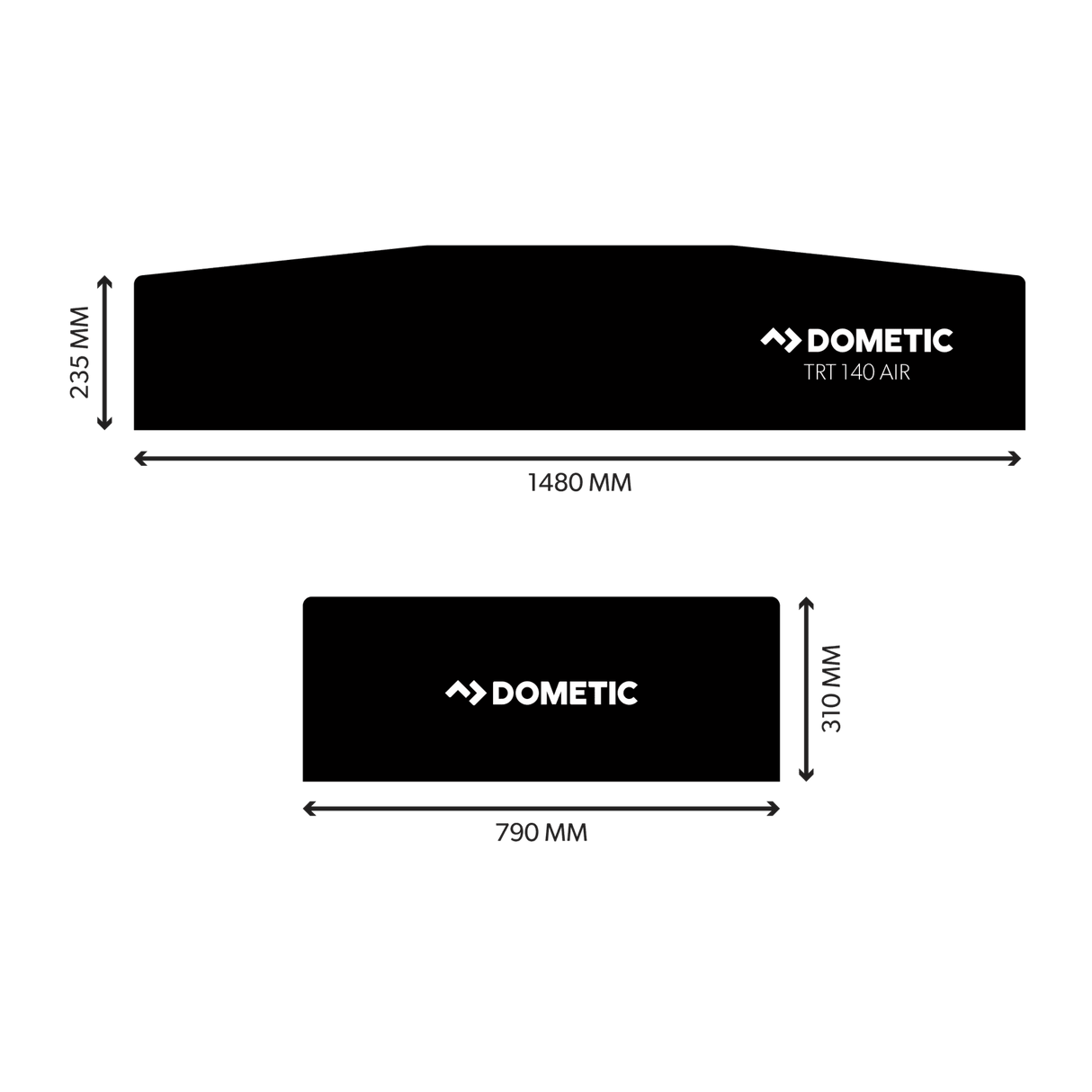 Dometic - TRT140 AIR 300D Inflatable Rooftop Tent
