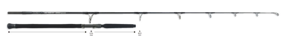 Ripple Fisher - Big Tuna 83 JAPAN SP w/ Gimbal Topwater Rod