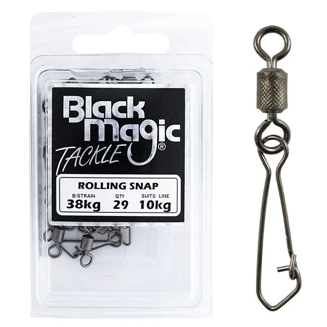 Black Magic - Rolling Snap Swivel
