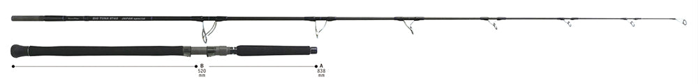 Ripple Fisher - Big Tuna 87AS JAPAN SP w/ Gimbal Topwater Rod