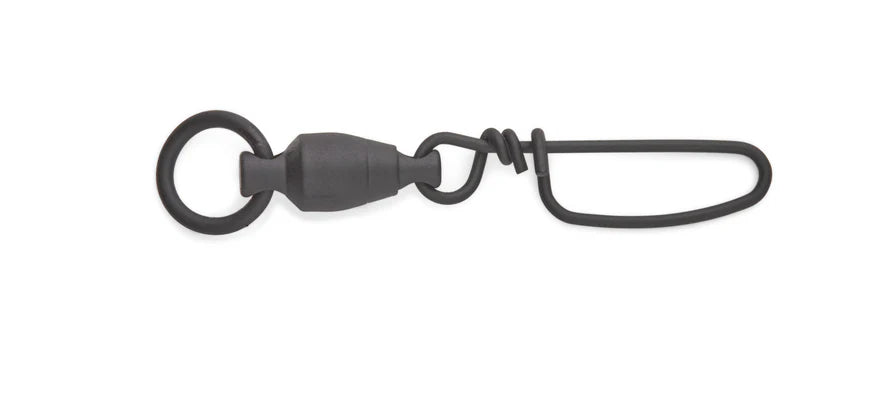 Sampo - Ball-Bearing Swivel with Coastlock Snap (Black)