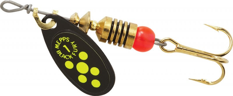 Mepps - Black Fury Chartreuse