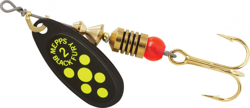 Mepps - Black Fury Chartreuse