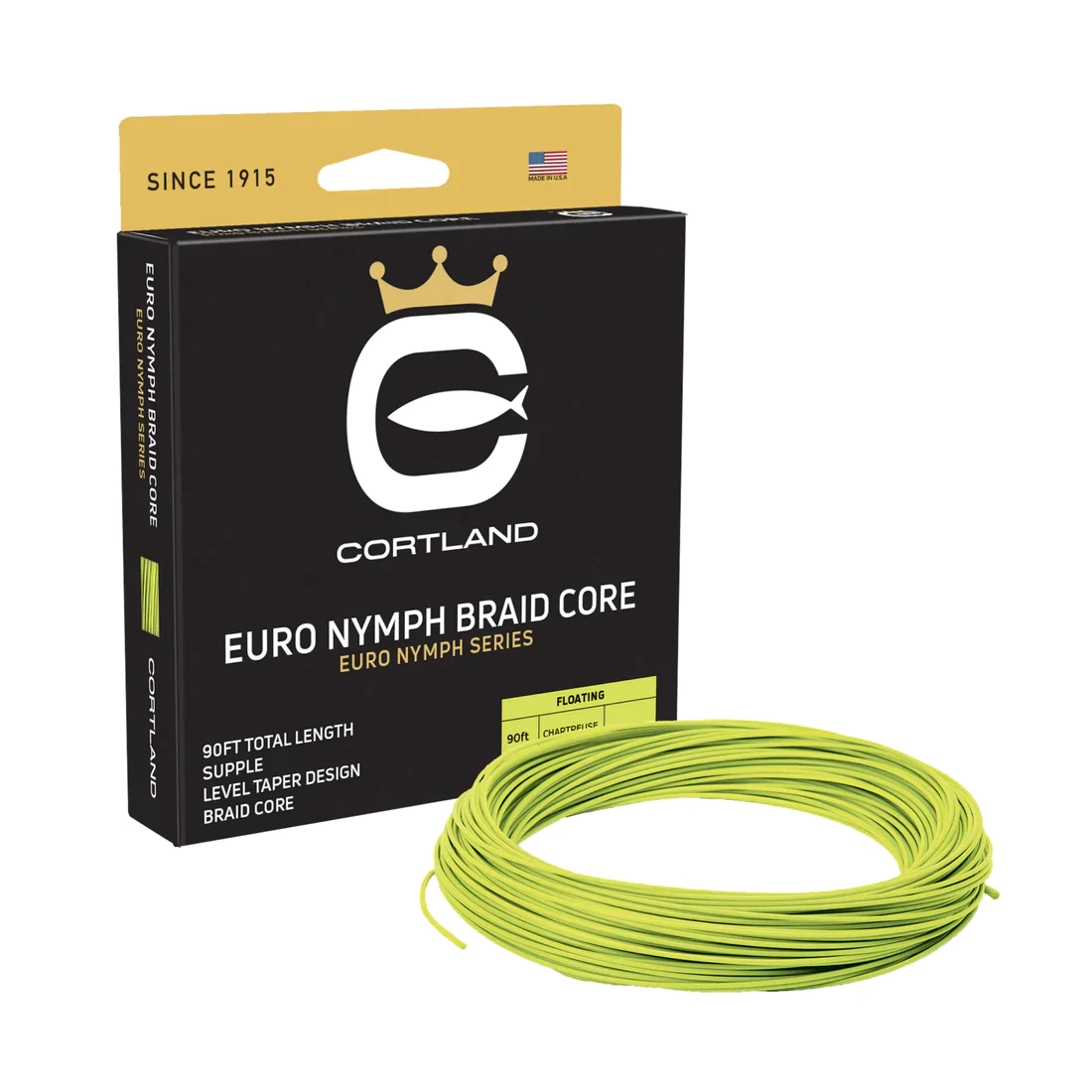 Cortland - Hi-Vis Euro Nymph Braid Core