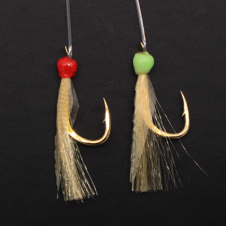 Hayabusa - Super Strong Sabiki: Saba-Kawa & Gold Flasher (4 Hooks)