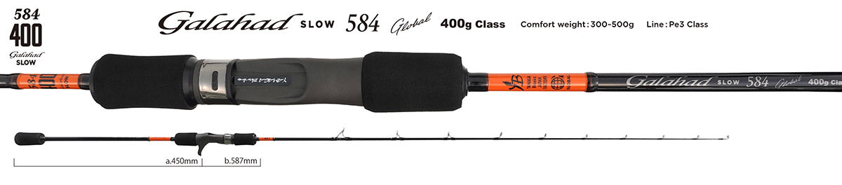 Yamaga Blanks - Galahad 584 Slow Global Overhead Rod