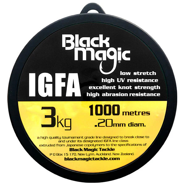 Black Magic - IGFA Hi-Viz Monofilament