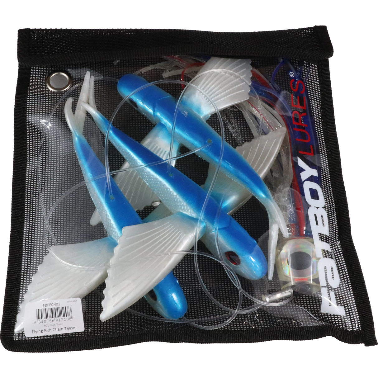 Fatboy Lures - Flying Fish Chain Teaser 8"