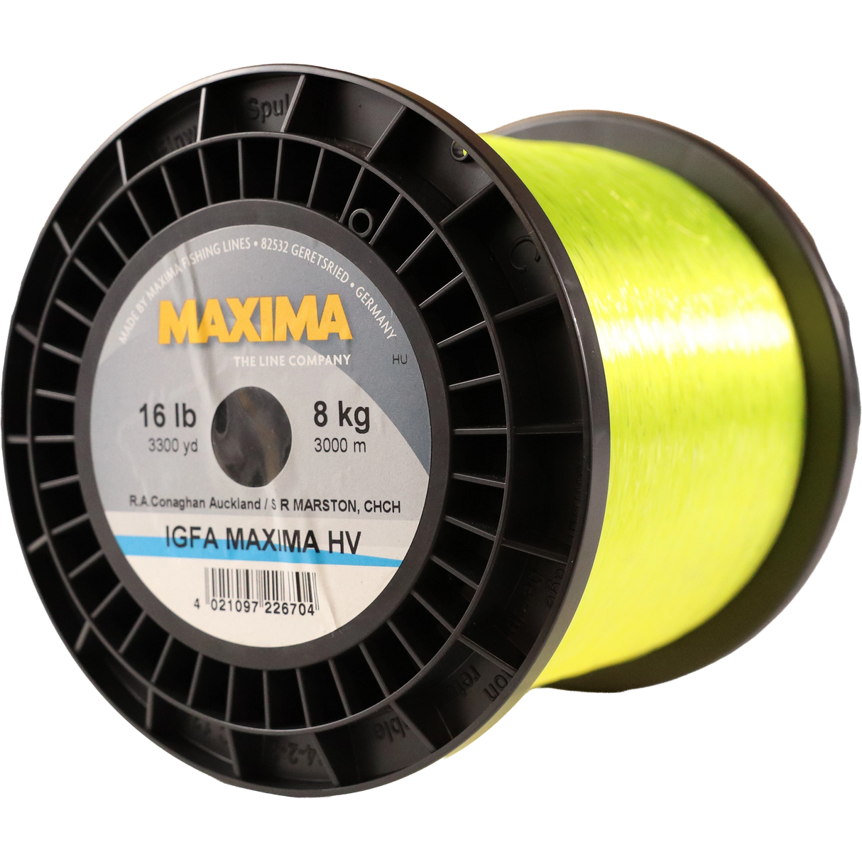 Maxima - IGFA High Visibility Yellow BULK Spool