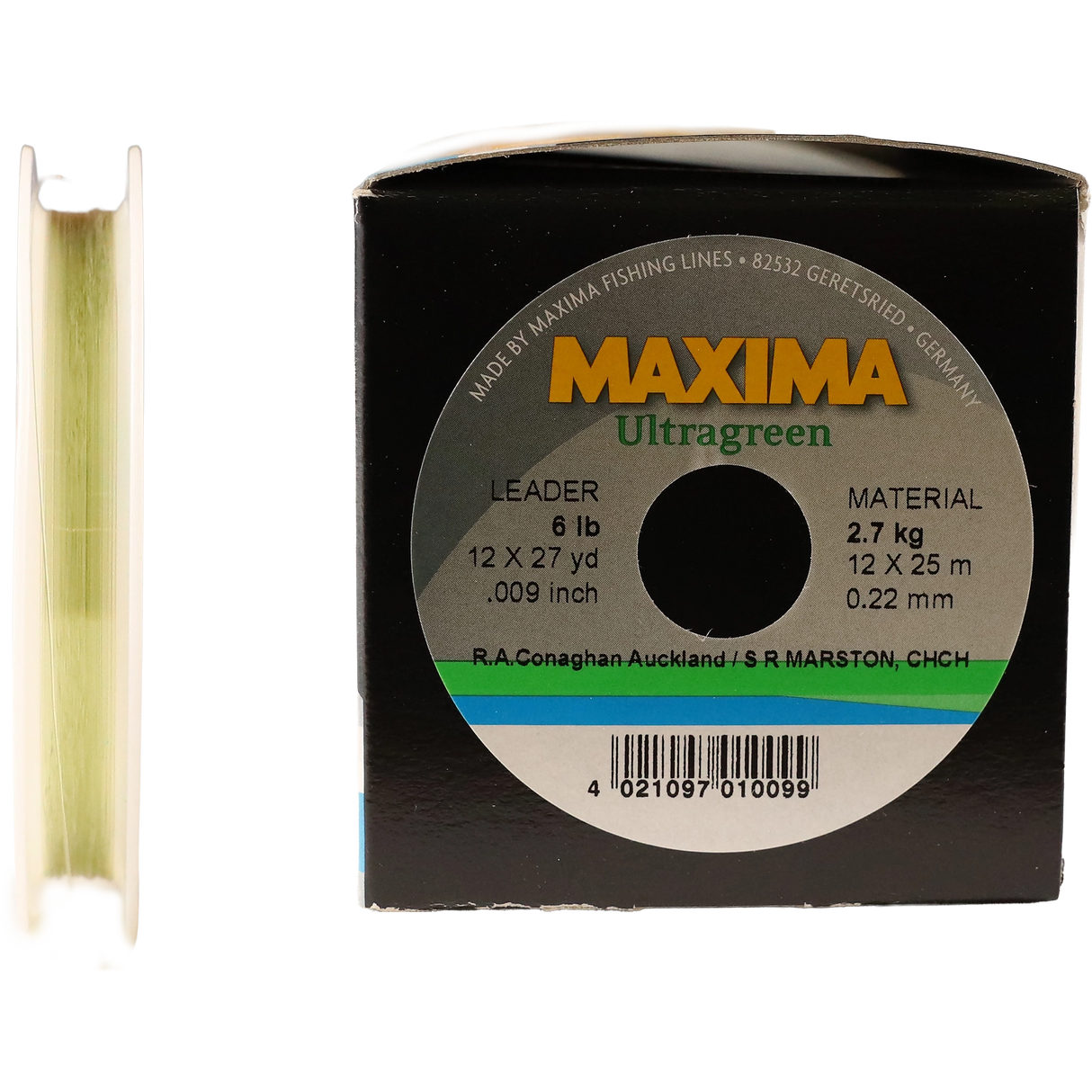 Maxima - Ultragreen 25m Spools (Box of 12)