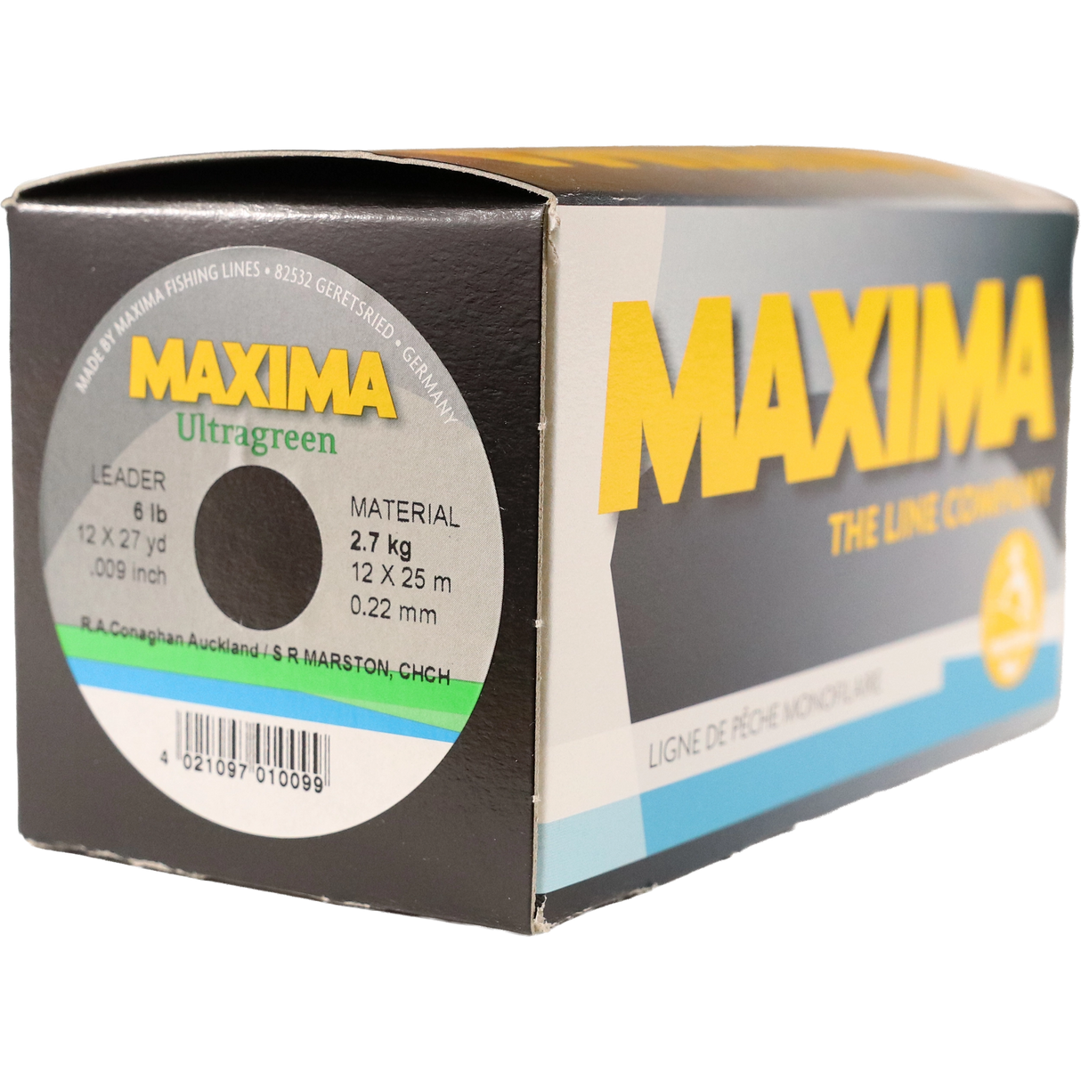 Maxima - Ultragreen 25m Spools (Box of 12)