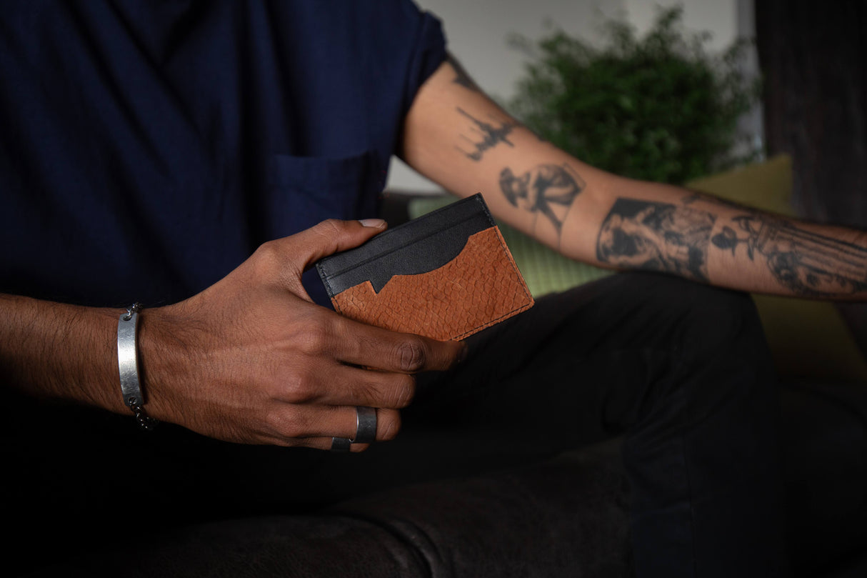 Ofishal - Fish Leather Card Holder Wallet