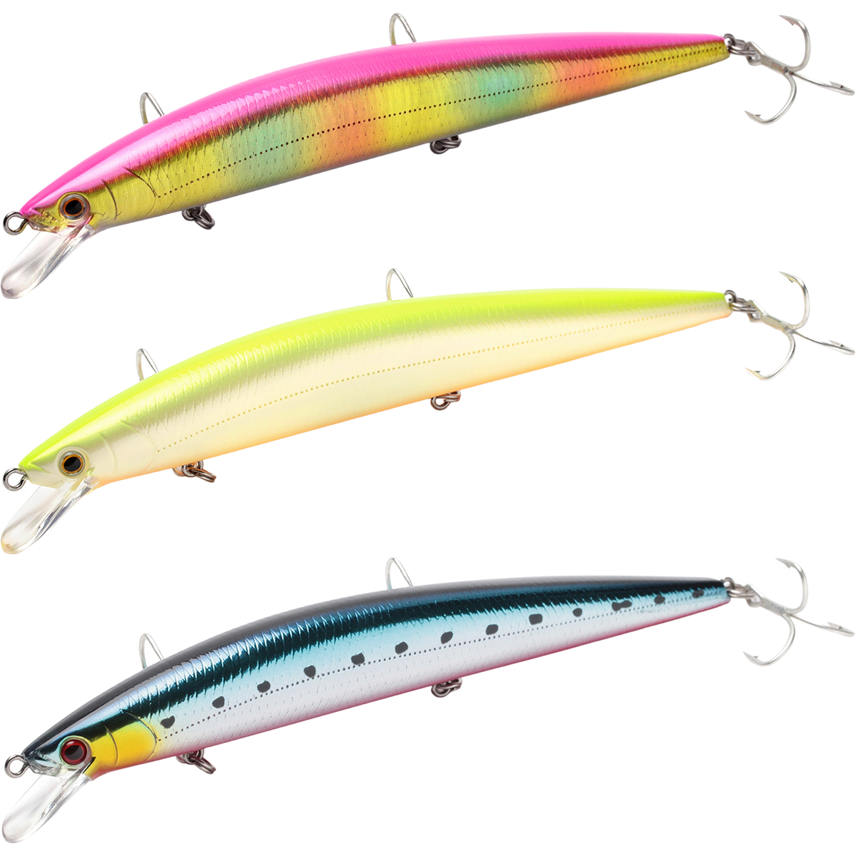 Leurre Flottant Jackson Athlete 14 F Minnow WRD (0378) Pour Pêche En Mer - 140mm