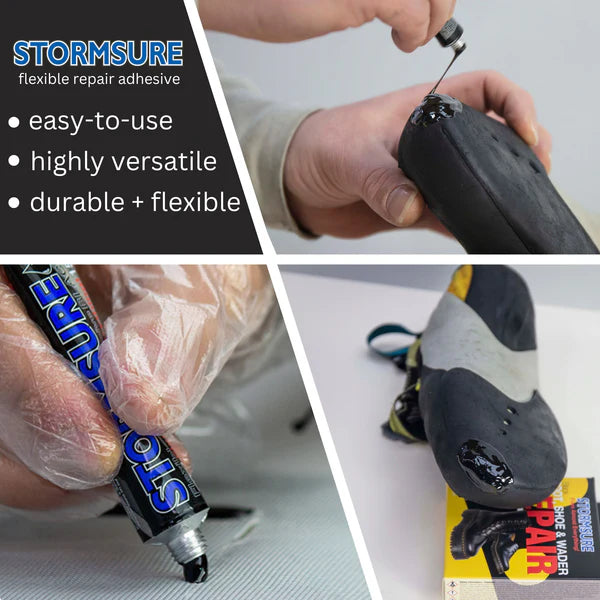 Stormsure Black Boot, Shoe and Wader Repair Kit