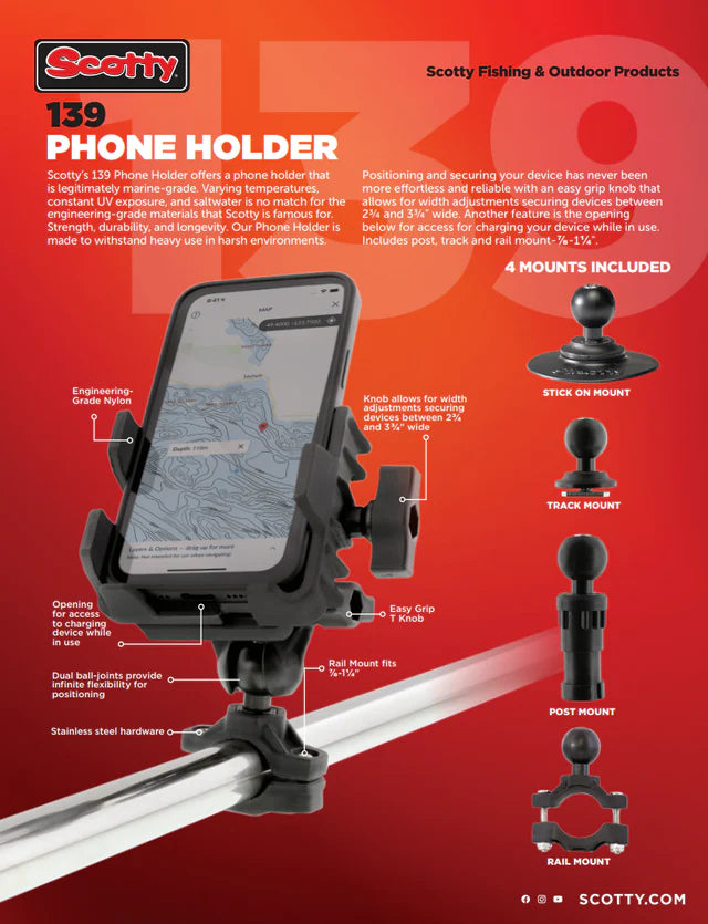 Scotty - 139 Phone Holder