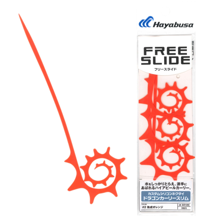 Hayabusa - Free Slide Necktie Dragon Curly Slim