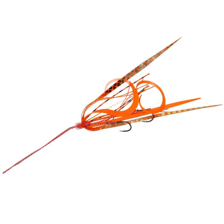 Hayabusa - Free Slide Hookset Twin Curly & Straight