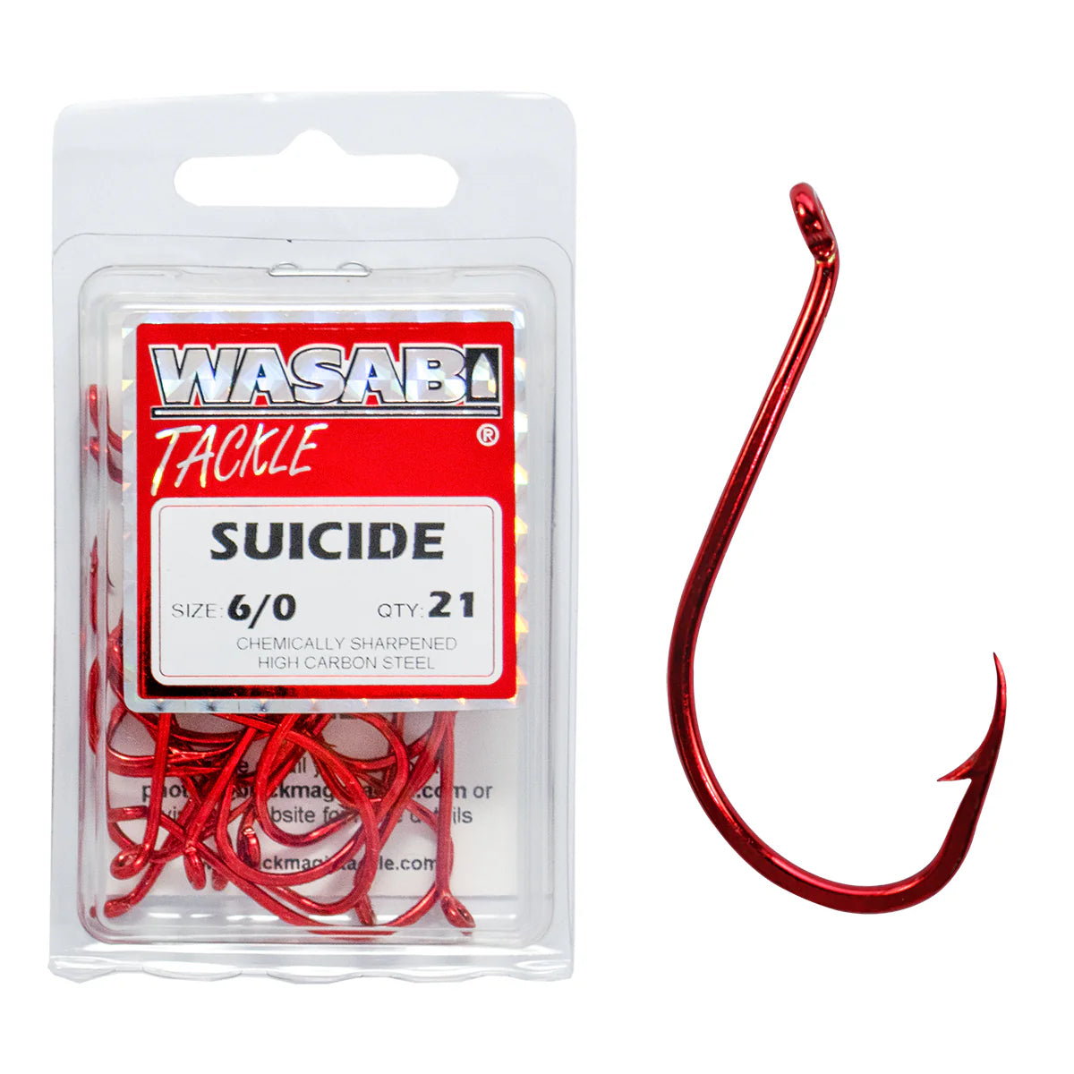 Wasabi - Suicide Red Hooks
