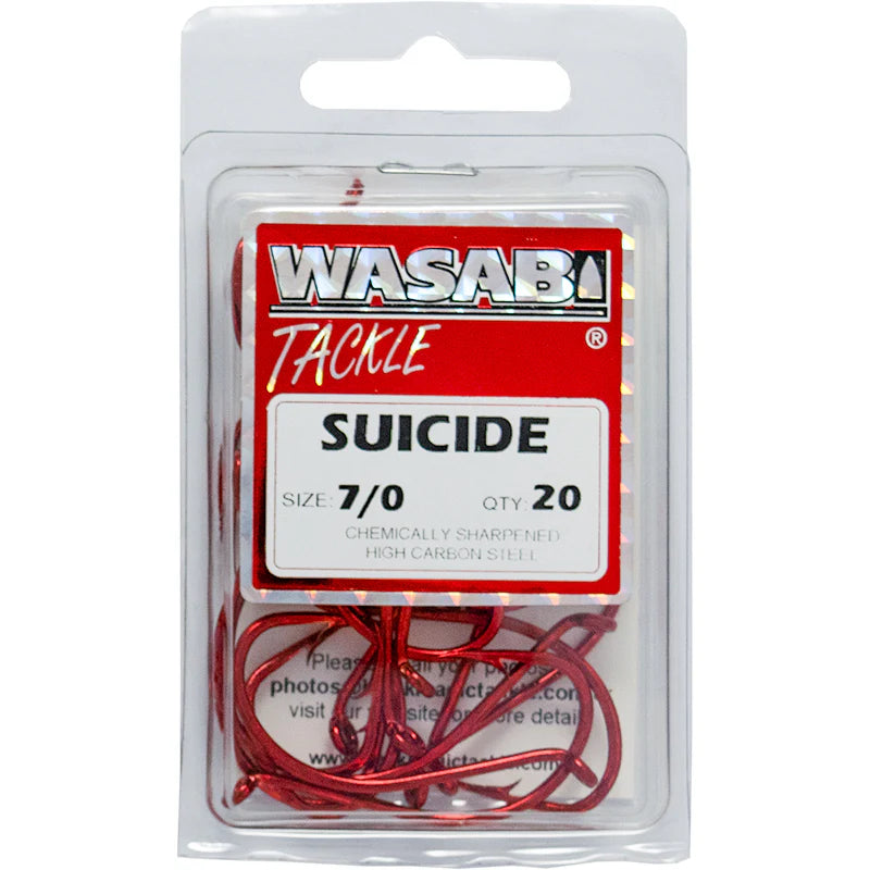 Wasabi - Suicide Red Hooks