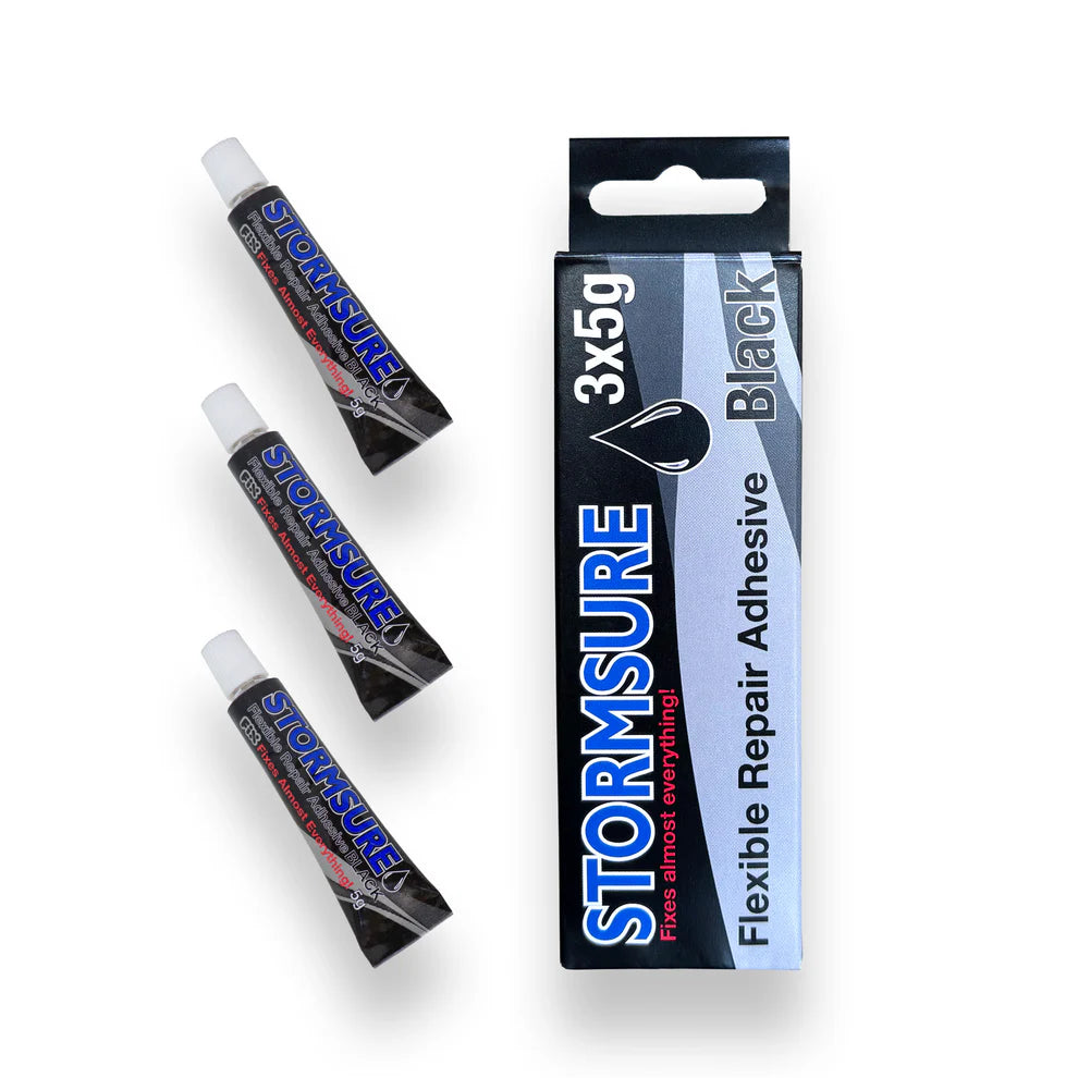 Stormsure - Repair Adhesive Black, 3-Pack