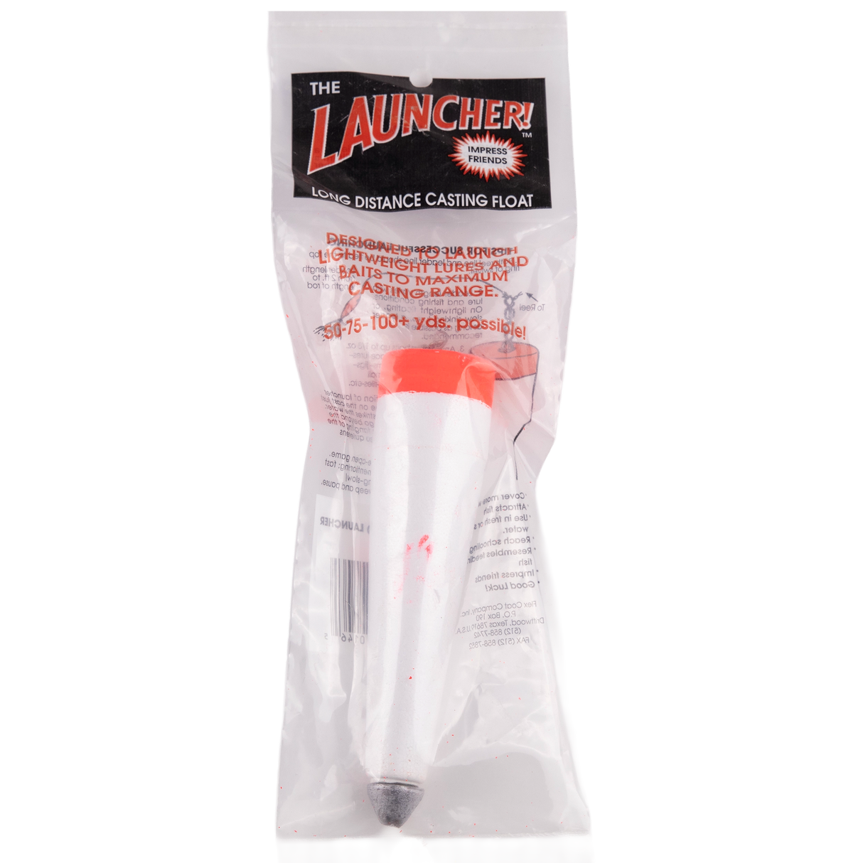 Flex Coat - 3" Launcher Long Distance Casting Float