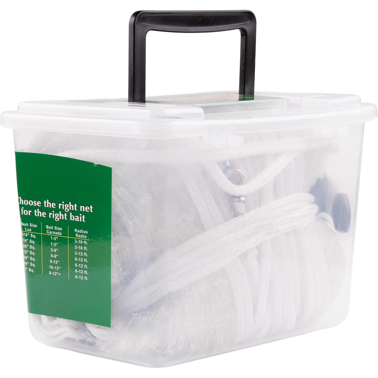 Mono Cast Net 10Ft - 1", 0.30mm Mesh