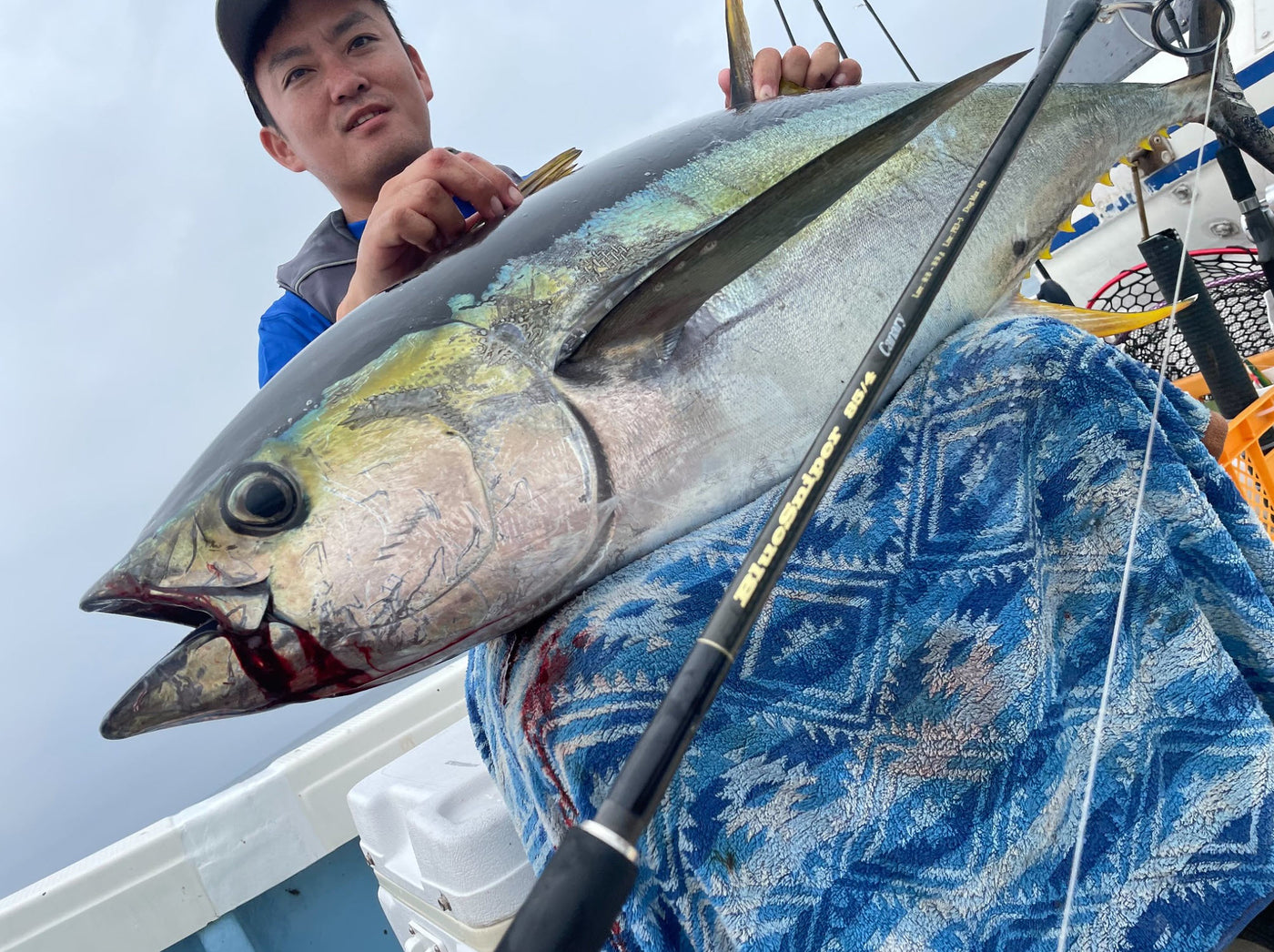 Yamaga Blanks - BlueSniper 85/4 Canary Topwater Rod