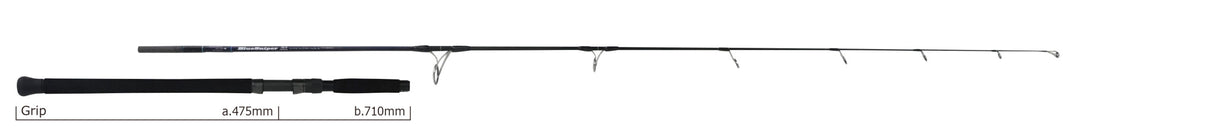 Yamaga Blanks - BlueSniper 76/4 RGD-MODE Boat Topwater Rod
