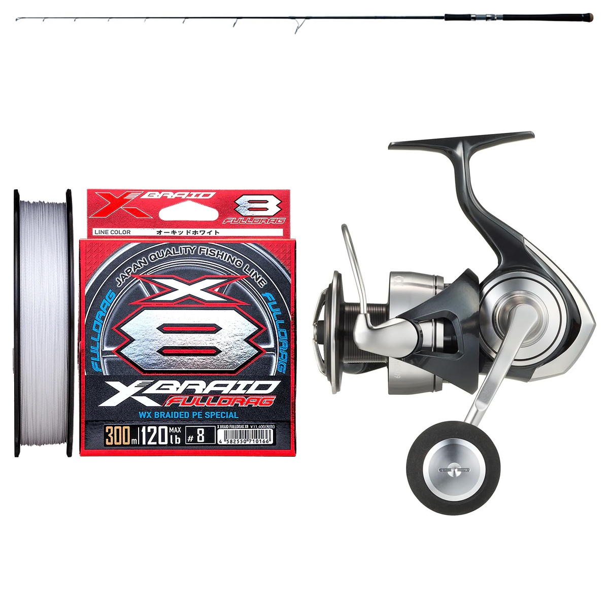 Daiwa - 24 CERTATE SW 6000-H + Zenaq - Fokeeto FC73-3 Twitch Spinning Combo