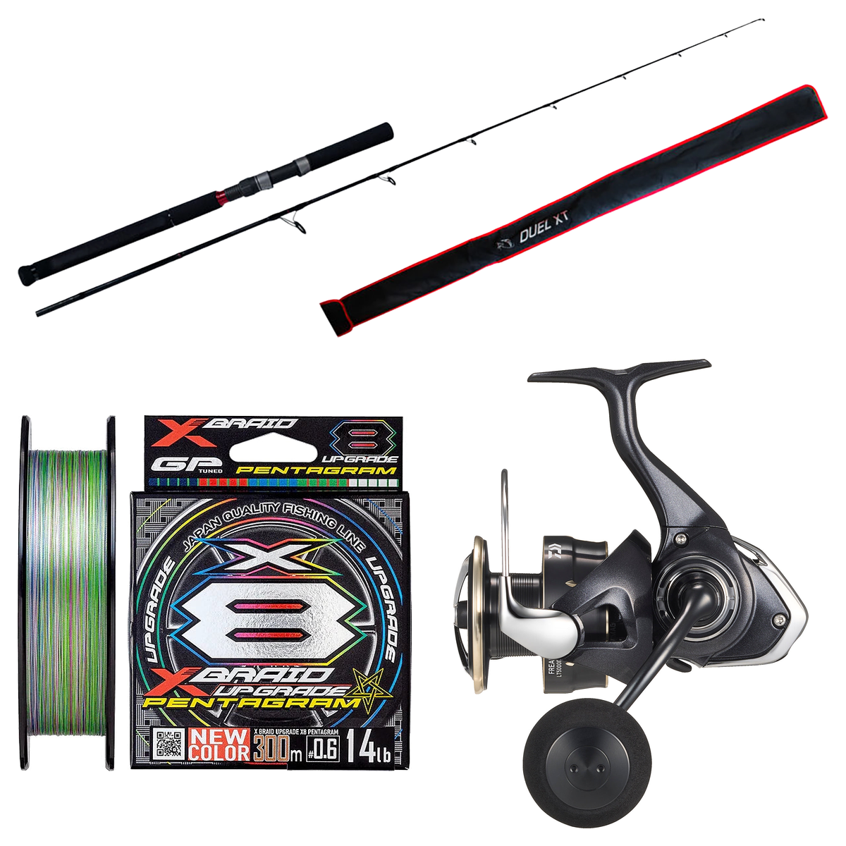 Daiwa - 26 FREAMS LT5000D-CXH + Assassin - Duel XT 8M Spin Combo