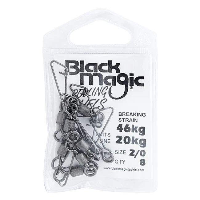 Black Magic - Rolling Snap Swivel