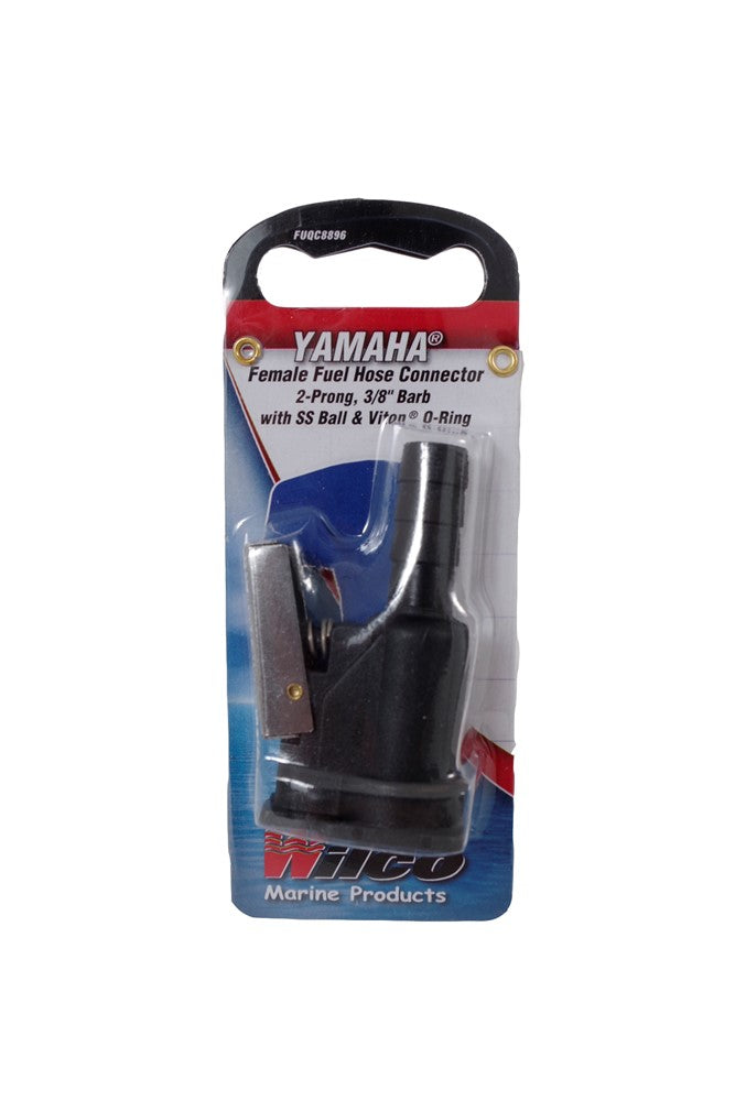 Hutchwilco - Yamaha Female Fuel Hose Connector 2 Prong 3/8" Barb