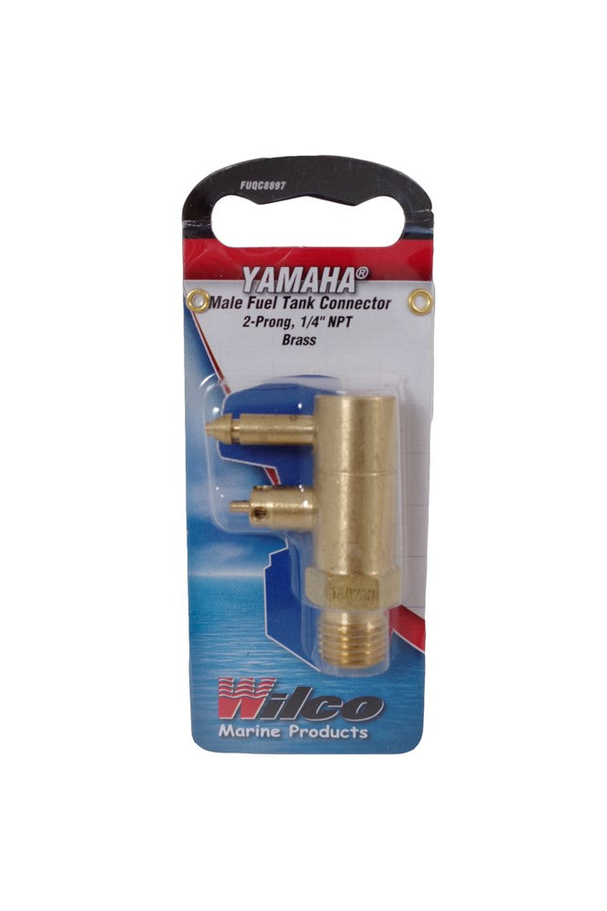 Hutchwilco - Yamaha Male Fuel Tank Connector 2 Prong 1/4"