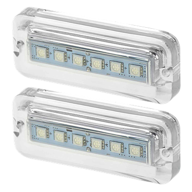 Wilco - Multi Colour Underwater RGBW LED Light Pair