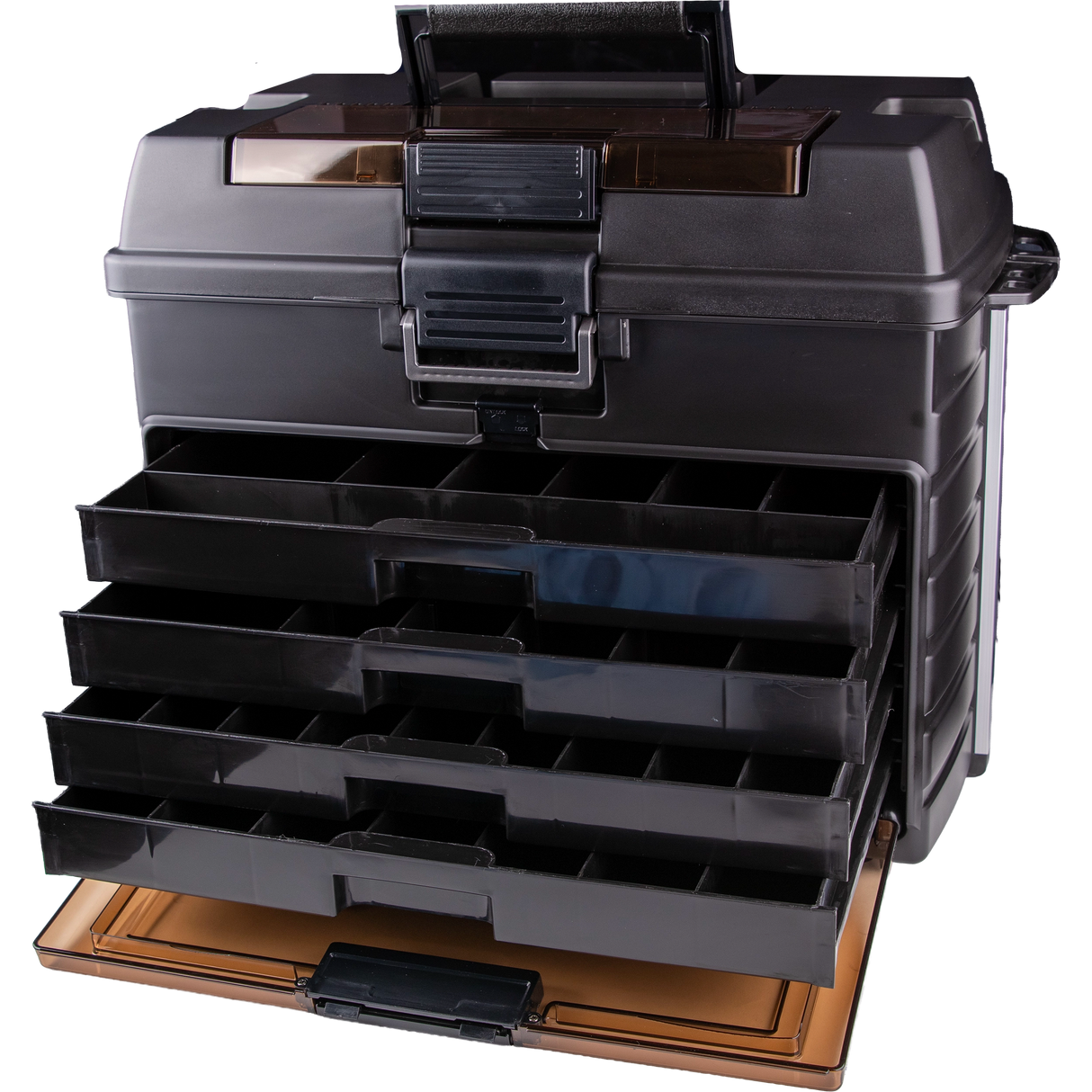 Meiho - Versus 8050 4-Draw Tackle Box (Black)