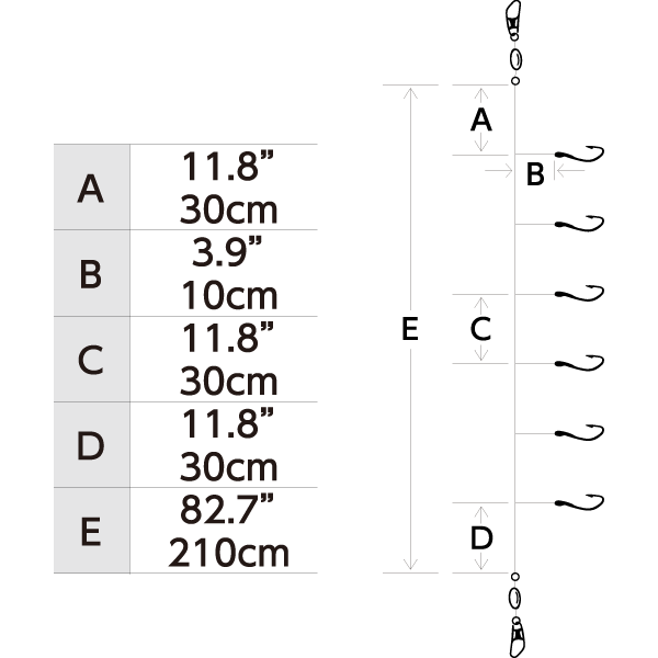 Hayabusa - Gold Rush Sabiki EX128