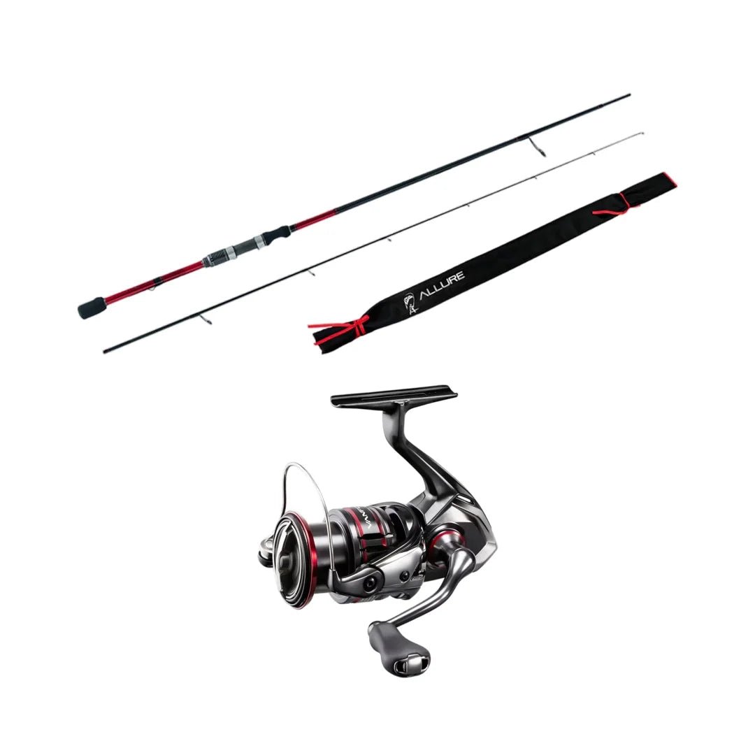 Assassin - Allure Spin 66XLUL-2 + Shimano - VANFORD 2500HG Freshwater Spinning Combo