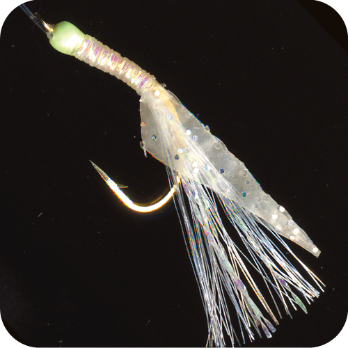 Hayabusa - EX110 Silver Flasher Fish Skin Sabiki