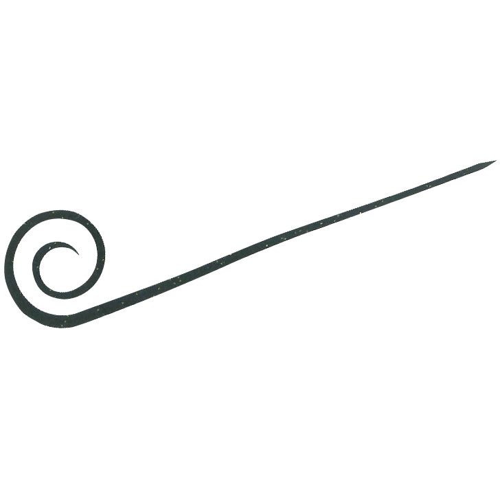 Hayabusa - Free Slide Necktie Spiral Curly Slim